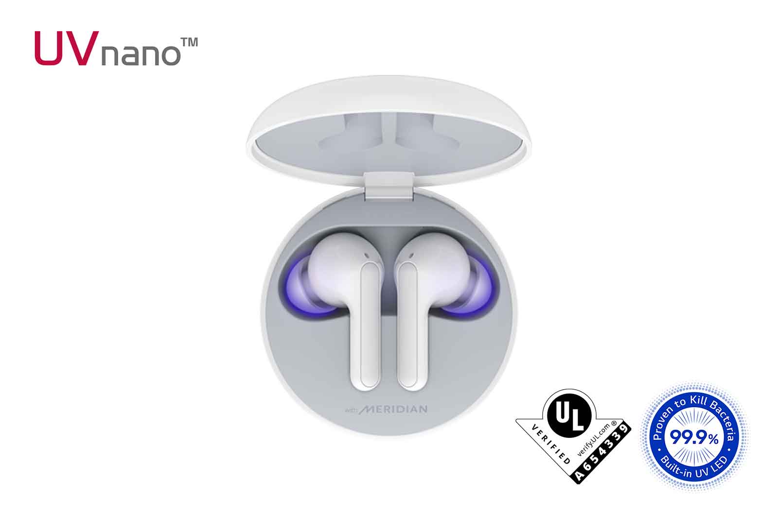 LG TONE Free HBS-FN5U | Bluetooth True Wireless | Meridian EQ | Technologie UVNano LED | IPX4, LG HBS-FN5U