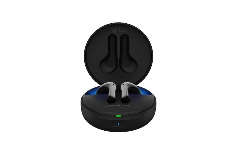 LG TONE Free HBS-FN7 | Bluetooth True Wireless | Réduction de bruit active (ANC) | Technologie UVNano LED | IPX4, LG HBS-FN7