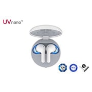 LG TONE Free HBS-FN7 | Bluetooth True Wireless | Réduction de bruit active (ANC) | Technologie UVNano LED | IPX4, LG HBS-FN7