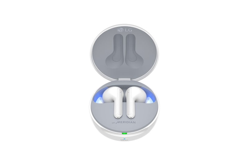 LG TONE Free HBS-FN7 | Bluetooth True Wireless | Réduction de bruit active (ANC) | Technologie UVNano LED | IPX4, LG HBS-FN7