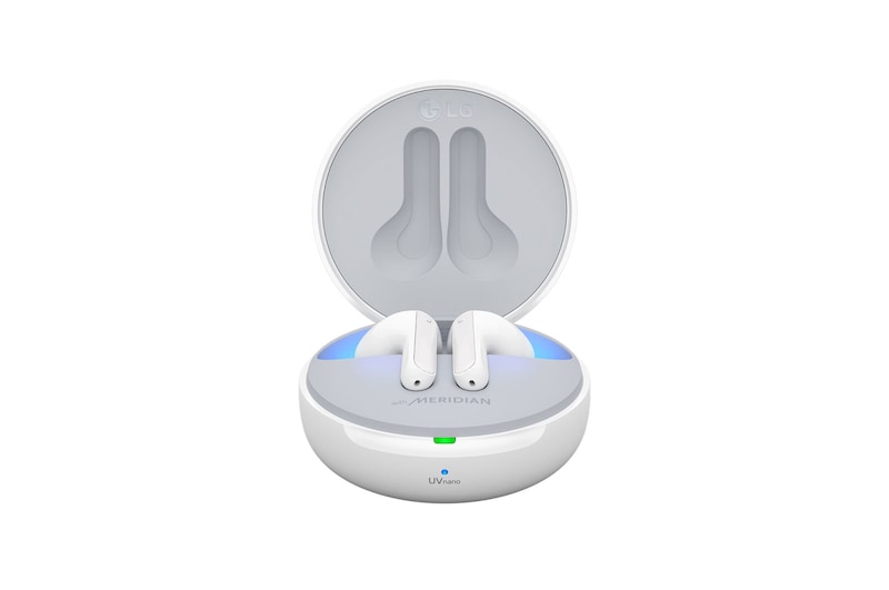 LG TONE Free HBS-FN7 | Bluetooth True Wireless | Réduction de bruit active (ANC) | Technologie UVNano LED | IPX4, LG HBS-FN7