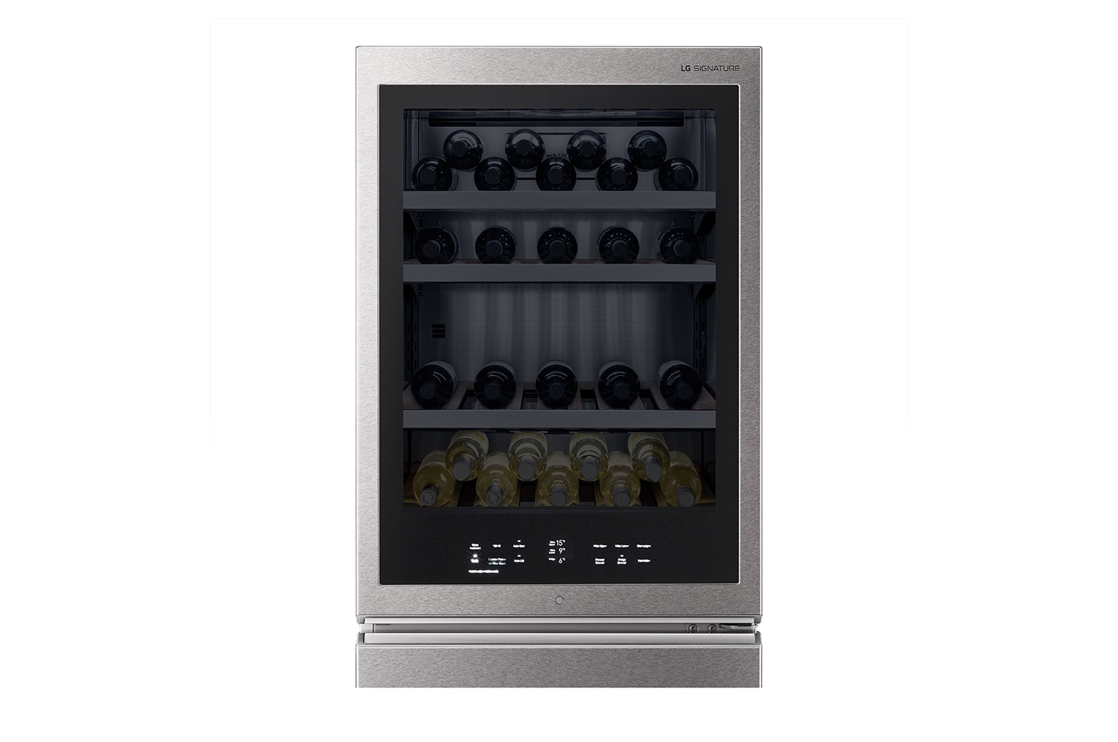 LG Cave à vin | InstaView | 335L | 65 Bouteilles | Compresseur Linéaire |  E, LG LSR200W1