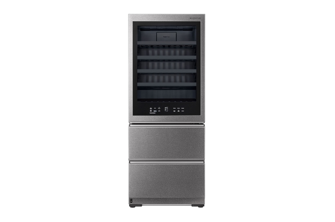 LG Cave à vin | InstaView | 335L | 65 Bouteilles | Compresseur Linéaire |  E, LG LSR200W1