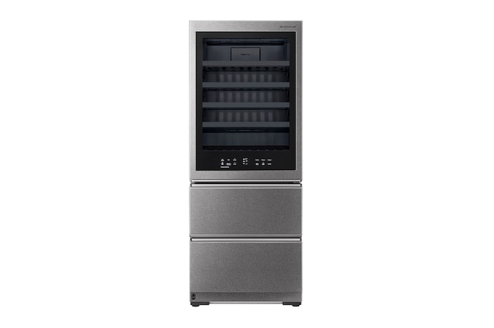 LG Cave à vin | InstaView | 335L | 65 Bouteilles | Compresseur Linéaire | E, LG LSR200W1
