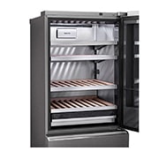 LG Cave à vin | InstaView | 335L | 65 Bouteilles | Compresseur Linéaire |  E, LG LSR200W1