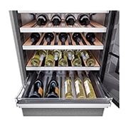 LG Cave à vin | InstaView | 335L | 65 Bouteilles | Compresseur Linéaire |  E, LG LSR200W1