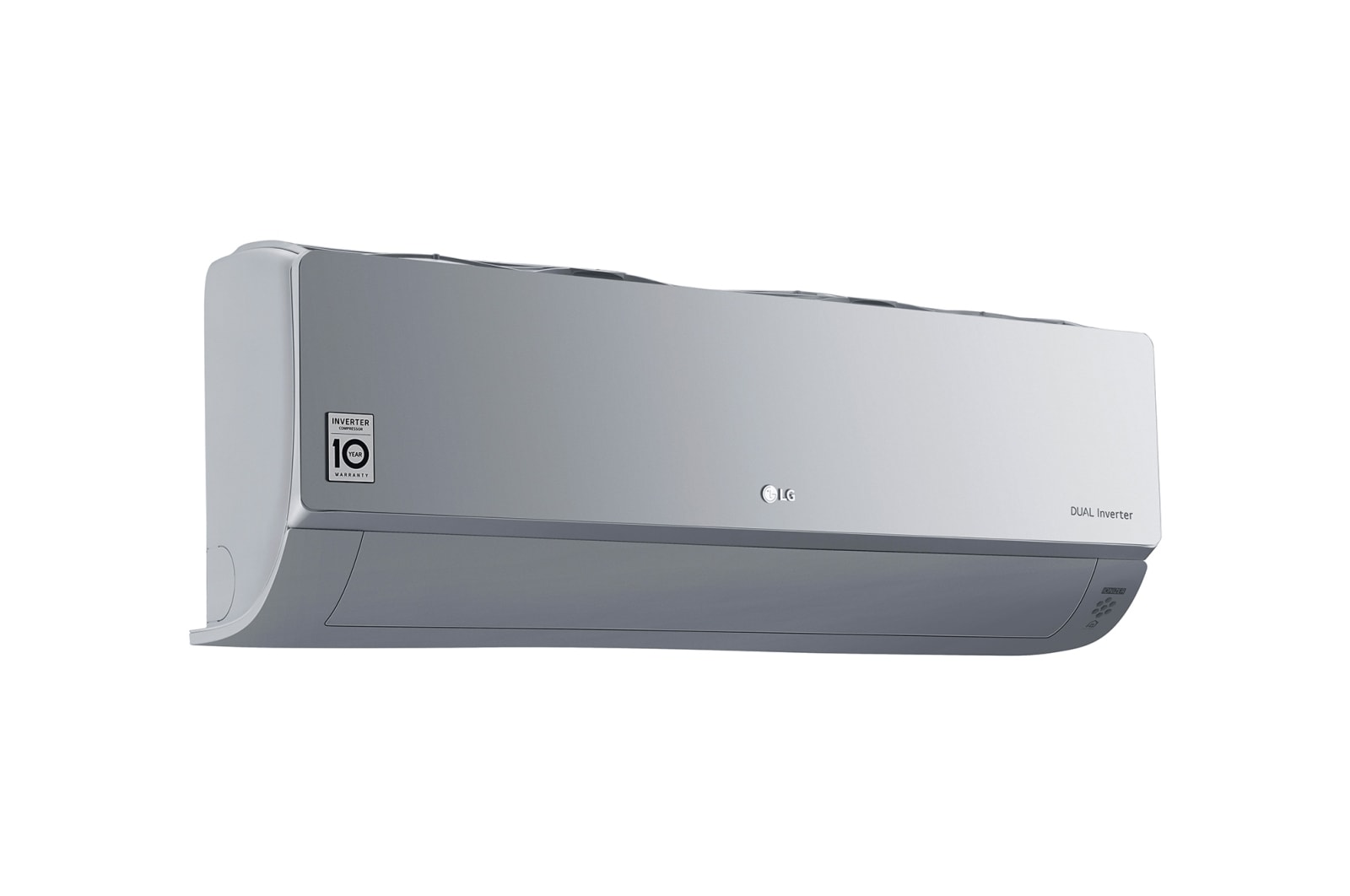 LG ARTCOOL SILVER Climatiseur Réversible 3,5 kW, WiFi, Filtration de l’air avancée, Chauffage, LG AC12SQ