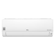 Vue avant de DUALCOOL DELUXE Climatiseur Réversible 3,5 kW, WiFi, Filtration de l’air avancée, Chauffage LG DC12RQ