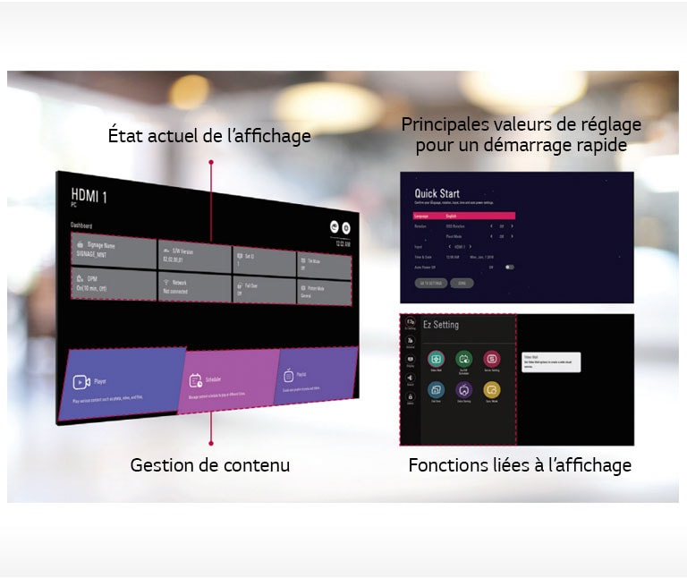 Structure de menu facile à utiliser1