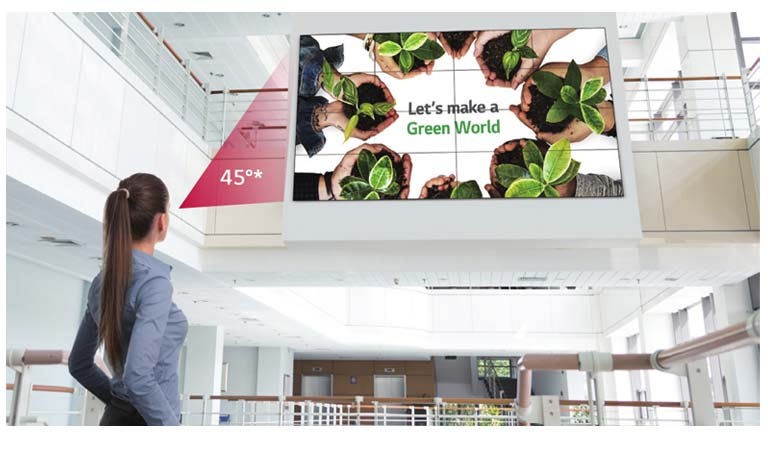 Angle de vision plus important<br>1