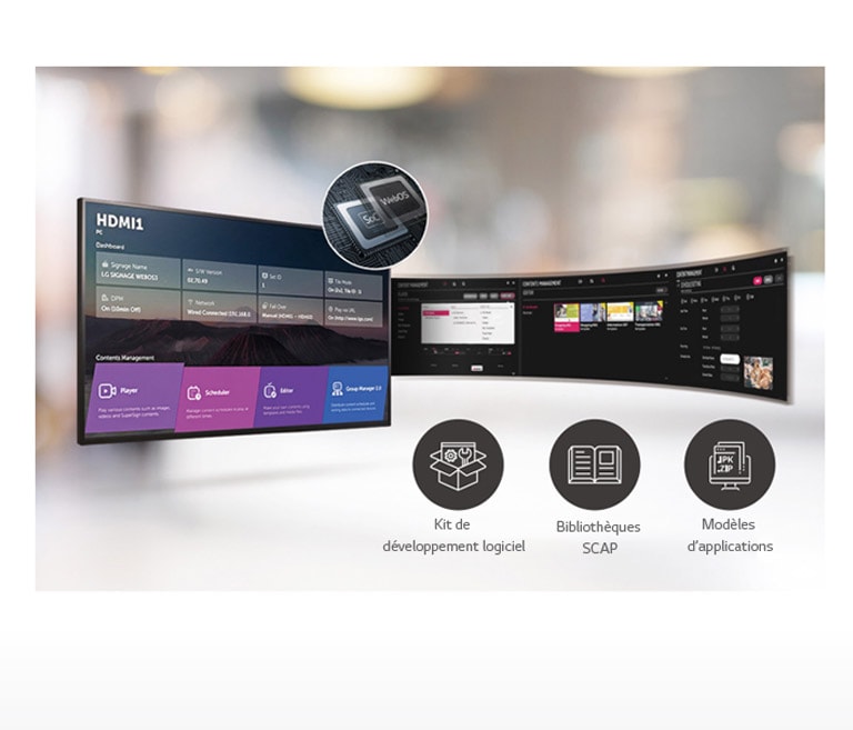 Haute performance avec webOS