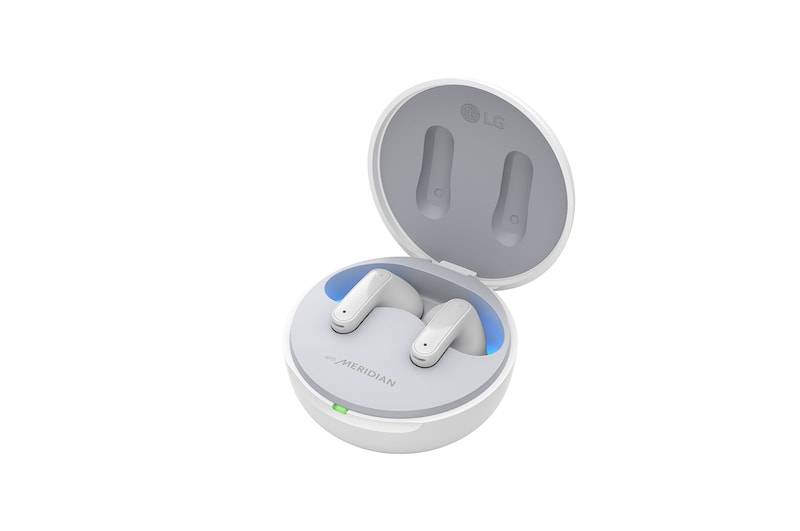 LG TONE Free FP5W | Ecouteurs Bluetooth True Wireless | Réduction Active de Bruit | Design et tenue améliorés, LG TONE-FP5W