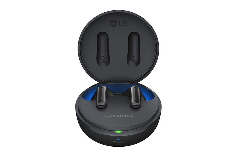 LG TONE Free FP8 | Ecouteurs Bluetooth True Wireless | Réduction Active de Bruit | Fonction anti-bactérienne, LG TONE-FP8