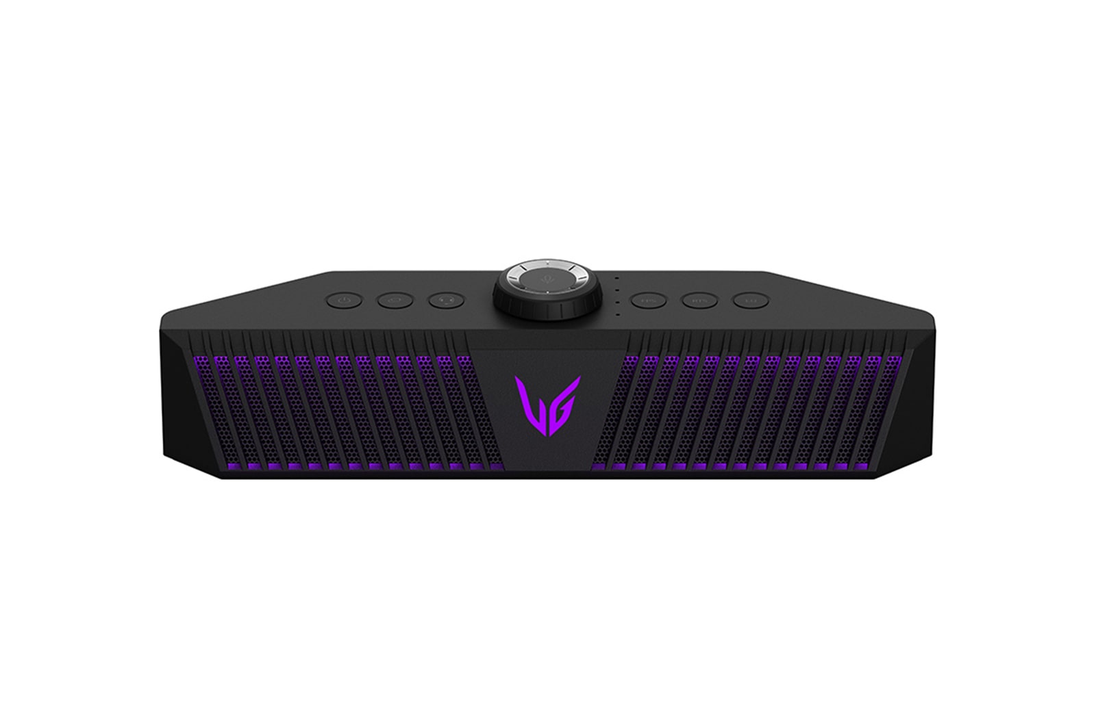 LG Enceinte Gaming LG UltraGear GP9 | DAC Quad Hi-FI Son haute résolution | DTS Headphone:X | micro Chat vocal, LG GP9