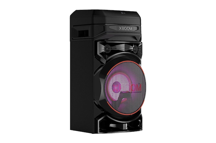 LG XBOOM RNC5 | Système Audio High Power | 68,5 cm de hauteur | Bluetooth | Boomer 8’’ | Eclairage multicolore | Fonctions DJ & Karaoké, LG RNC5