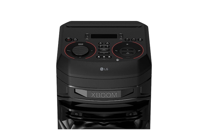 LG XBOOM RNC5 | Système Audio High Power | 68,5 cm de hauteur | Bluetooth | Boomer 8’’ | Eclairage multicolore | Fonctions DJ & Karaoké, LG RNC5