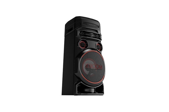 LG XBOOM RNC7 | Système Audio High Power | 78,5 cm de hauteur | Bluetooth | Boomer 8’’ | Eclairage multicolore | Fonctions DJ & Karaoké, LG RNC7