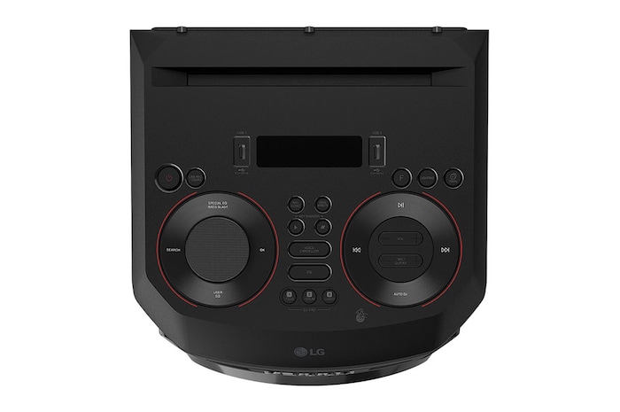 LG XBOOM RNC9 | Système Audio High Power | 105,6 cm de hauteur | Bluetooth | Boomer 8’’ | Eclairage multicolore | Fonctions DJ & Karaoké, LG RNC9