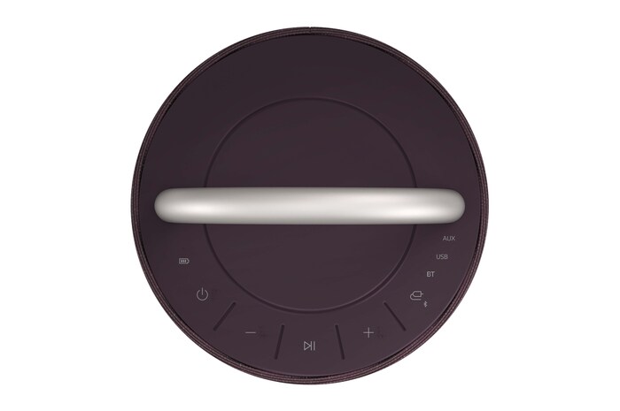 LG XBOOM RP4 | Système Audio omnidirectionnel | Effets lumineux | Portable avec autonomie jusqu’à 10h, LG RP4