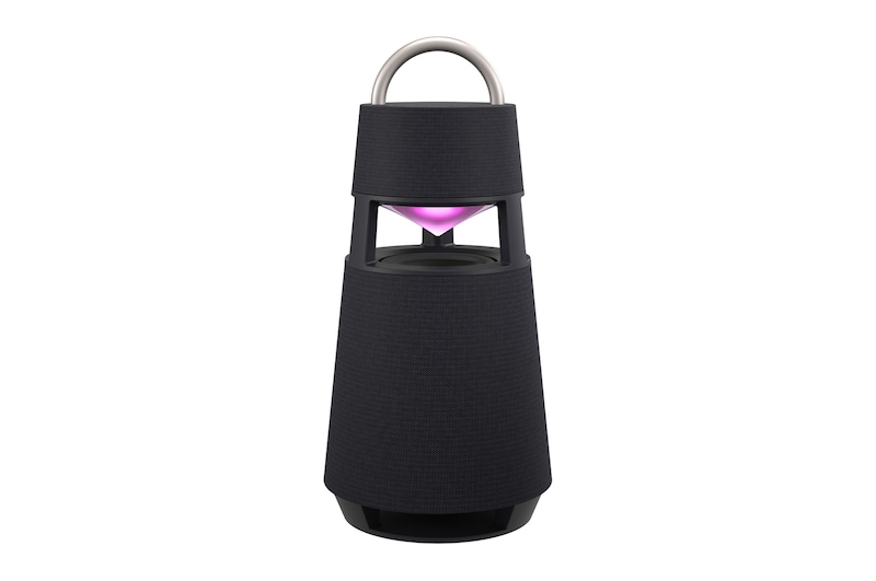 LG XBOOM RP4B | Système Audio omnidirectionnel | Effets lumineux | Portable avec autonomie jusqu’à 10h, LG RP4B
