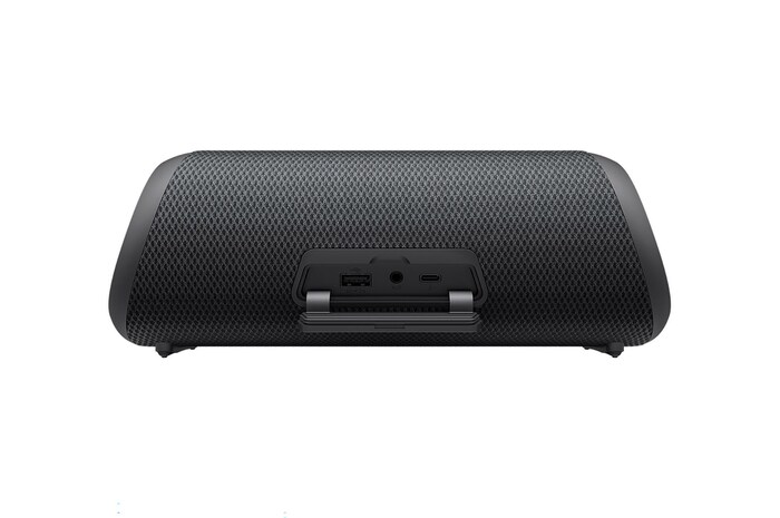 LG XBOOM Go XG7 – Enceinte Bluetooth étanche à l’eau et à la poussière | Jusqu’à 24h d’autonomie | Adaptée aux usages en extérieur, festifs, et aux voyages | Bluetooth 5.1 | Puissance 40W | Basses rugissantes, LG XG7QBK