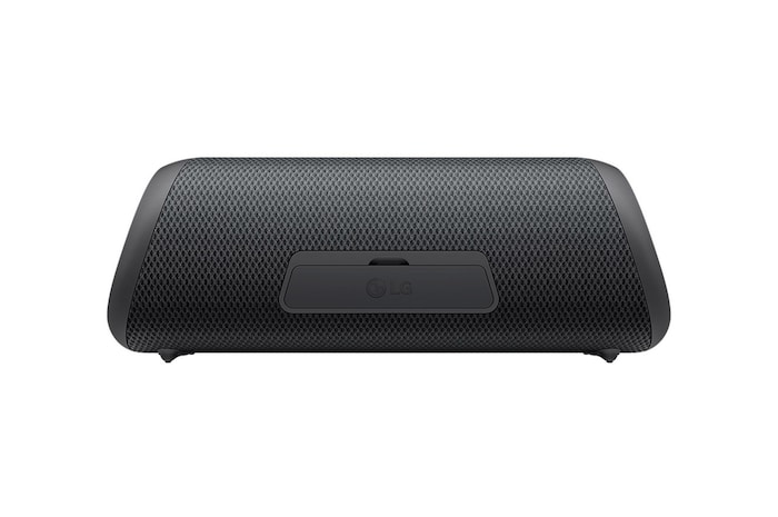 LG XBOOM Go XG5 - Enceinte Bluetooth étanche à l’eau et à la poussière | Jusqu’à 18h d’autonomie | Adaptée aux usages en extérieur, festifs, et aux voyages | Bluetooth 5.1 | Puissance 20W | Basses rugisstantes, LG XG5QBK