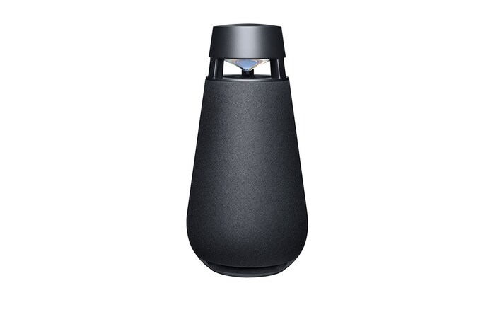 LG XBOOM 360 XO3QBK | Enceinte Bluetooth Design | Son omnidirectionnel 360° | Jusqu'à 24h d'autonomie | IP54 | Lumières d'ambiance, LG XO3QBK