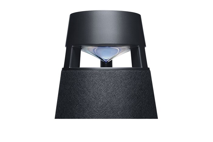 LG XBOOM 360 XO3QBK | Enceinte Bluetooth Design | Son omnidirectionnel 360° | Jusqu'à 24h d'autonomie | IP54 | Lumières d'ambiance, LG XO3QBK