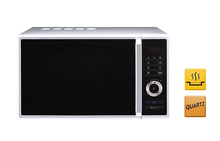 Vue avant de Micro-ondes combiné Crousty MC-8299NS LG MC-8299NS