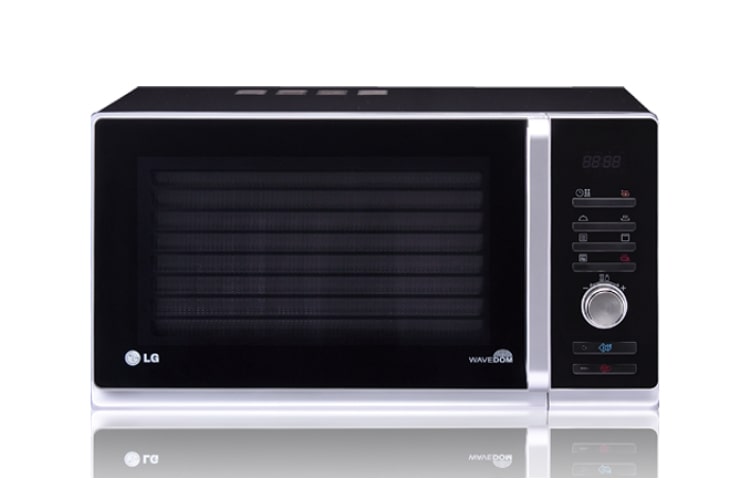 Vue avant de Micro-ondes Gril LG MH-6580NBC