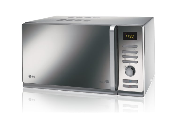 Vue avant de Micro-ondes Solo LG MS-4580MRC