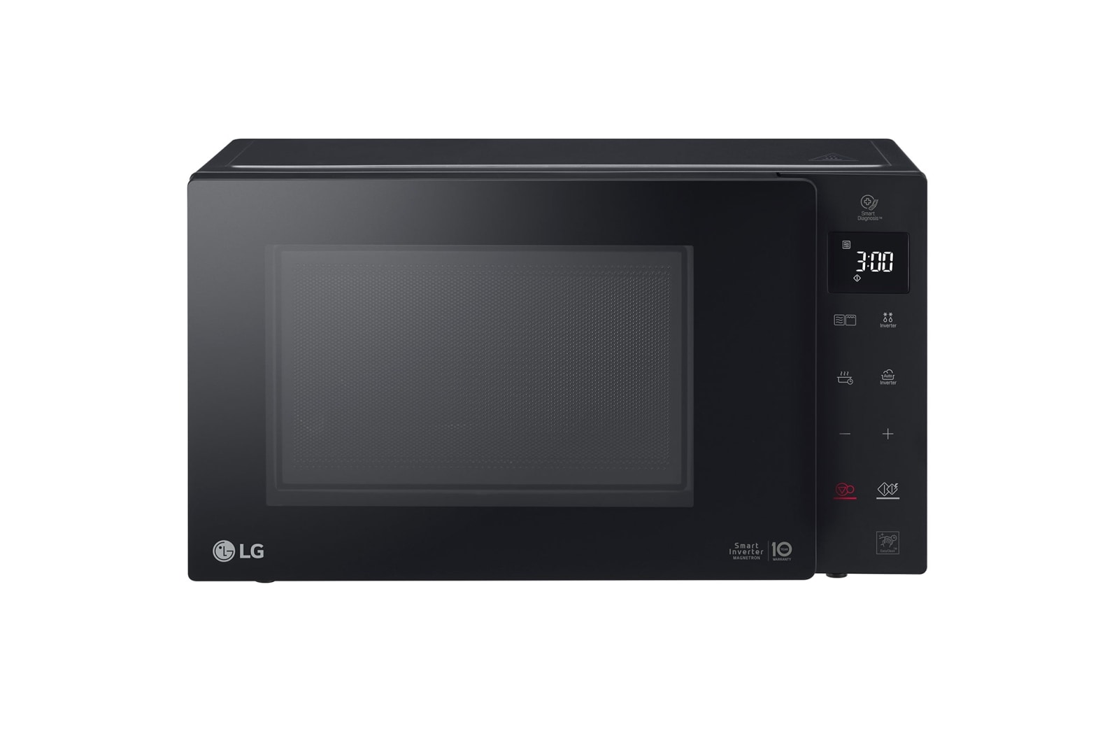 Vue avant de Micro-ondes Gril | NeoChef | 23L | Design innovant | Tactile LG MH6336GIB
