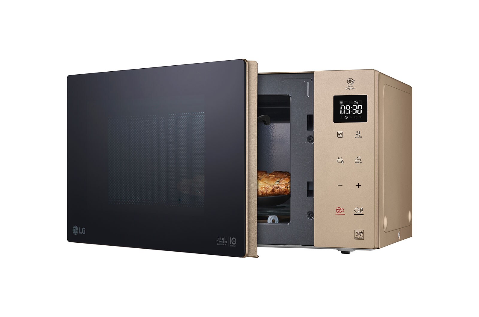 LG Micro-ondes Gril | NeoChef | Smart Inverter | 25L | Design innovant | Tactile, LG MH6535GISA