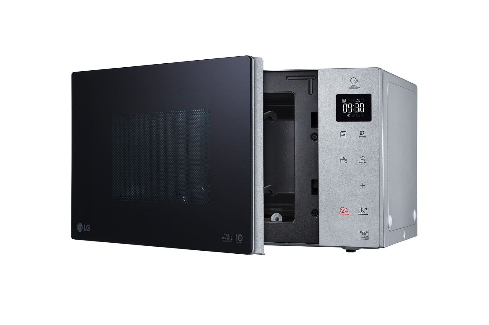 LG Micro-ondes Gril | NeoChef | Smart Inverter | 25L | Design innovant | Tactile, LG MH6535GISS