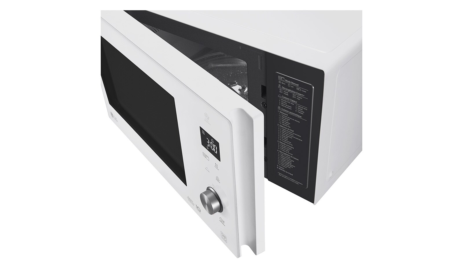 LG Micro-ondes gril | NeoChef | 32L | Design innovant | Tactile | Cocotte Vapeur, LG MH7265DDH