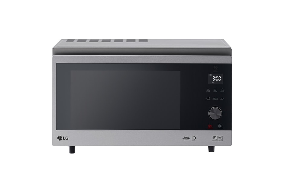 LG Four micro-ondes combiné | NeoChef | 39L | Four Multifonctions | Design innovant type four | Tactile | Cloche SteamChef vapeur, LG MJ3965ACS