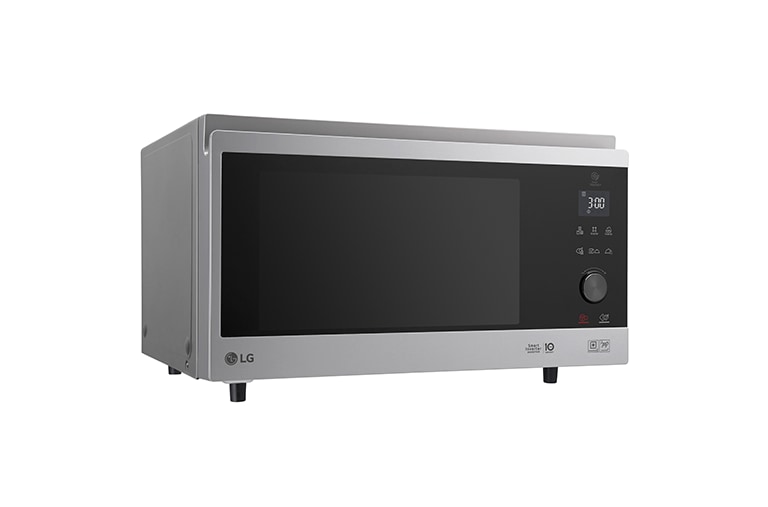 LG Four micro-ondes combiné | NeoChef | 39L | Four Multifonctions | Design innovant type four | Tactile | Cloche SteamChef vapeur, LG MJ3965ACS