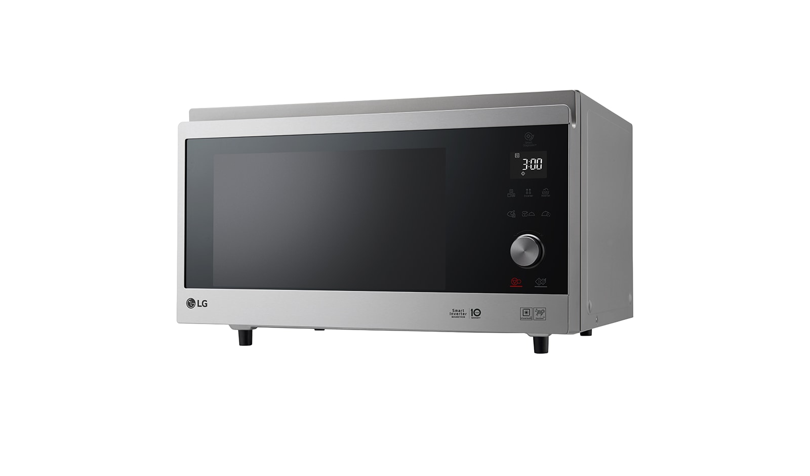 LG Four micro-ondes combiné | NeoChef | 39L | Four Multifonctions | Design innovant type four | Tactile | Cloche SteamChef vapeur, LG MJ3965ACS