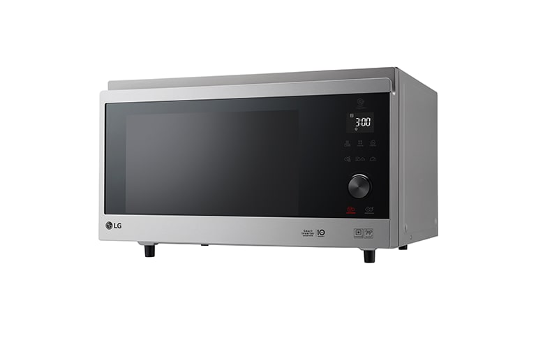 LG Four micro-ondes combiné | NeoChef | 39L | Four Multifonctions | Design innovant type four | Tactile | Cloche SteamChef vapeur, LG MJ3965ACS