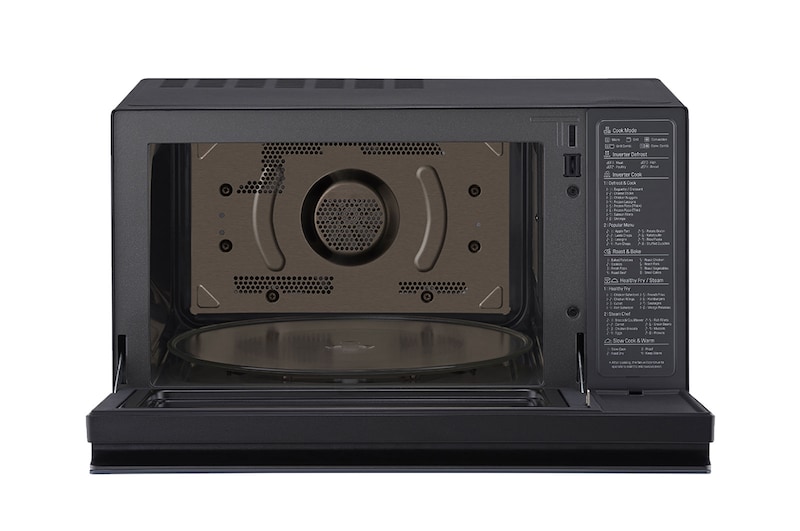 LG Micro-ondes combiné | NeoChef | Smart Inverter | 39L | Design innovant|Carbone| Tactile, LG MJ3965ACW