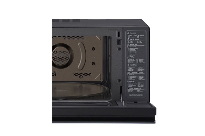 LG Micro-ondes combiné | NeoChef | Smart Inverter | 39L | Design innovant|Carbone| Tactile, LG MJ3965ACW