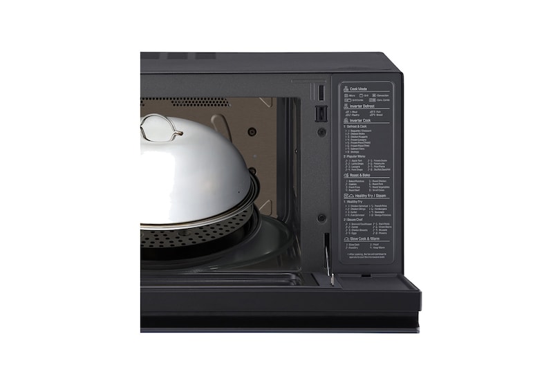 LG Micro-ondes combiné | NeoChef | Smart Inverter | 39L | Design innovant|Carbone| Tactile, LG MJ3965ACW
