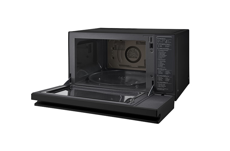 LG Four micro-ondes combiné | NeoChef | 39L | Four Multifonctions | Design innovant type four | Tactile | Cloche Steamchef, LG MJ3965BCR