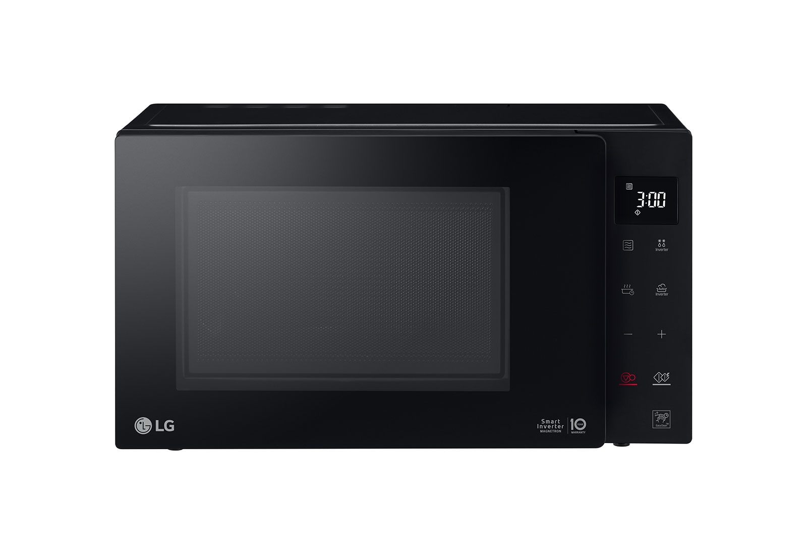 Vue avant de Micro-ondes solo | NeoChef | 23L | Design élégant | Tactile | Easy Clean™ | Plateau 29 cm LG ﻿MS2336GIB