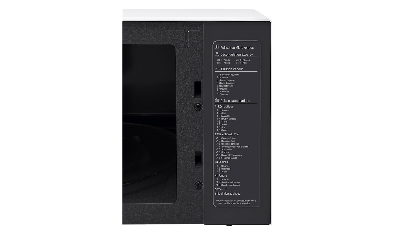LG Micro-ondes solo | 32L | NeoChef | Cocotte Vapeur, LG MS3265DDH