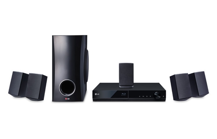 Vue avant de Home-cinéma Blu-ray 3D, 330W, Smart TV LG BH4030S