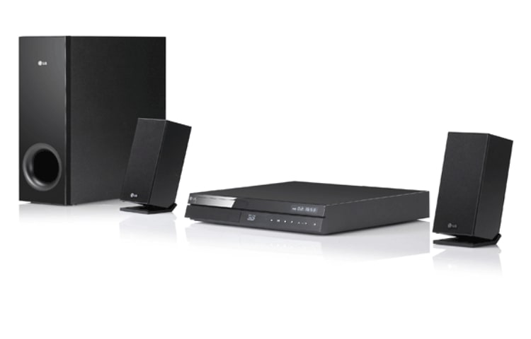 Vue avant de Home-cinéma Blu-ray 3D, 427W, Connecté LG BH6220C