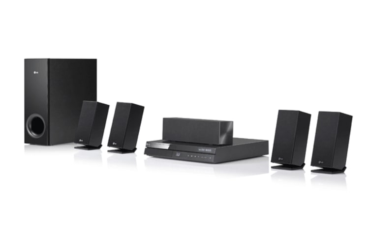 Vue avant de Home-cinéma Blu-ray 3D, 850W, Connecté LG BH6220S