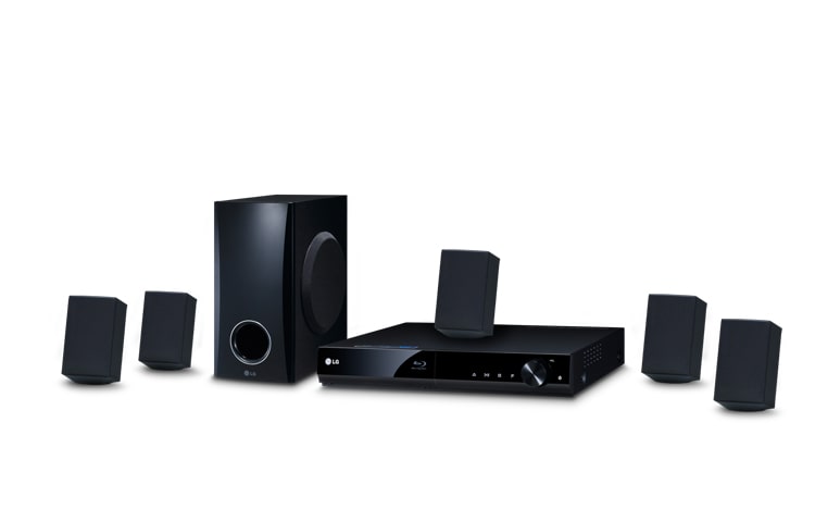 Vue avant de Home-cinéma Blu-ray 3D, 1000W, Smart TV LG BH6230S