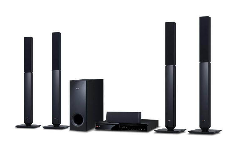 Vue avant de Home-cinéma Blu-ray 3D, 1000W, Smart TV LG BH6530T